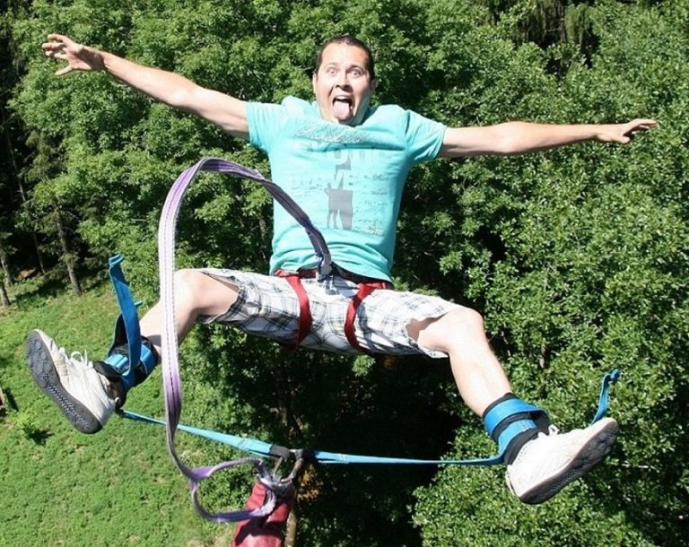 Saut à l'élastique Claudon.